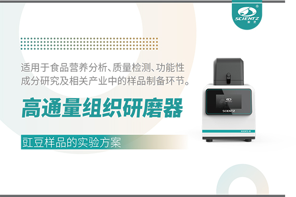高通量組織研磨器處理豇豆樣品的實驗方案
